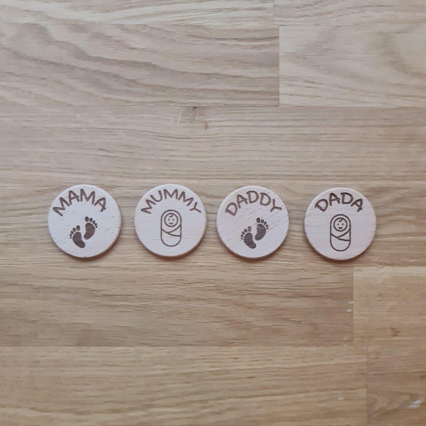 New baby decision coin, whose turn is it next? Mummy Daddy, Daddy Dada, Mummy Mama, LGBTQ+ parents inclusive!