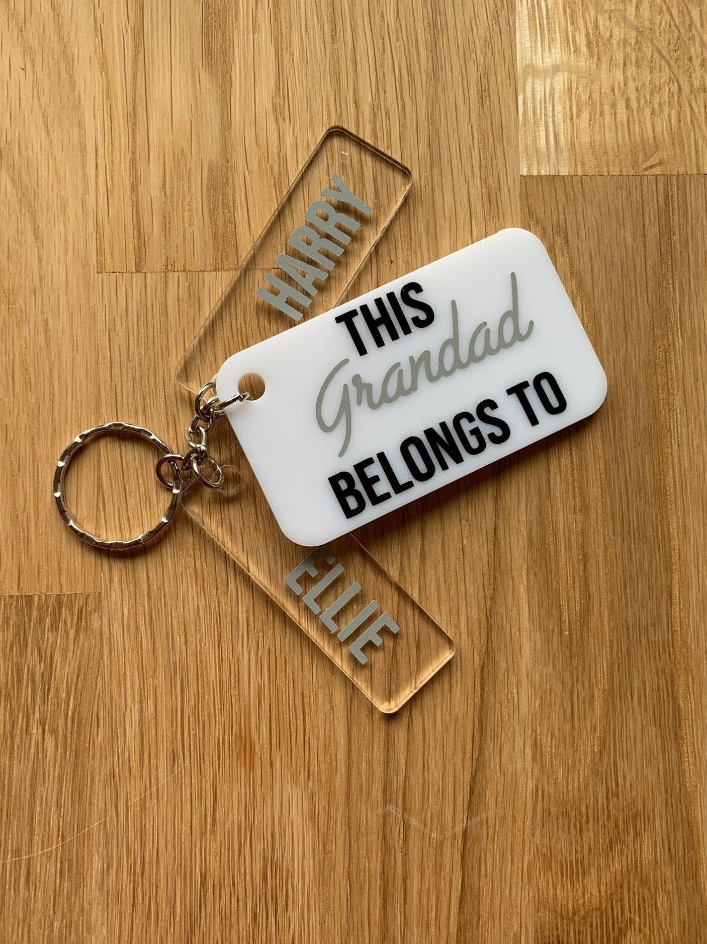 Personalised Keyring and Charms