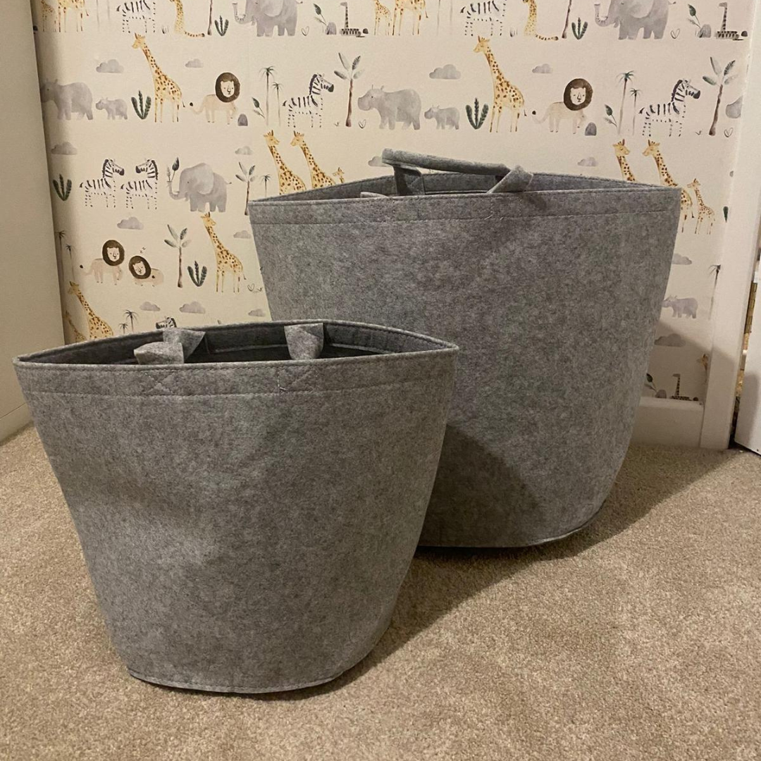 Personalised Felt Toy Storage Bag