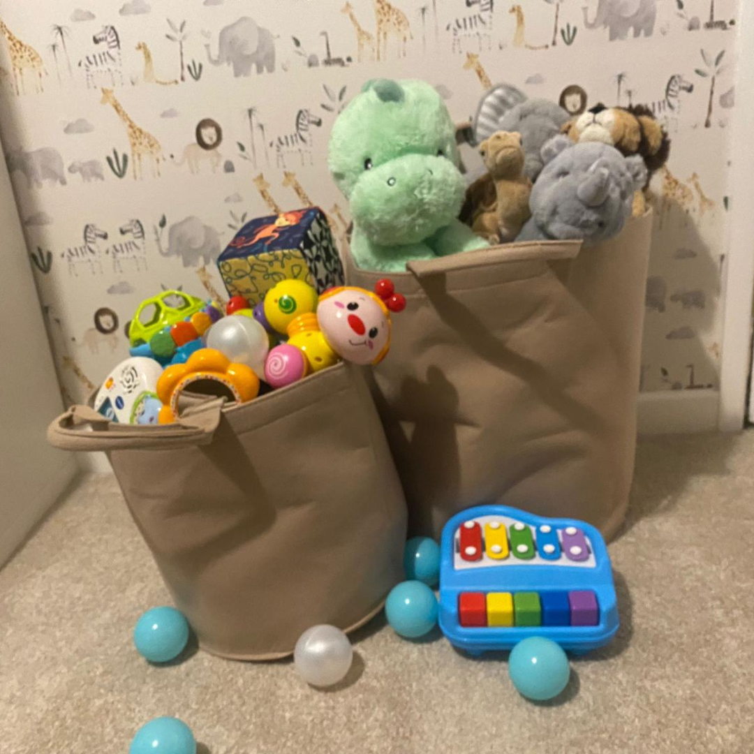 Personalised Felt Toy Storage Bag