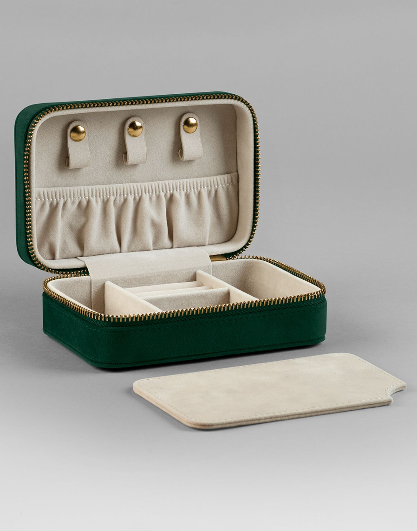 Luxury Velvet Travel Jewelry Box