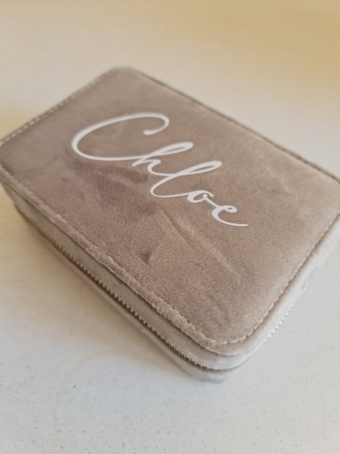 Luxury Velvet Travel Jewelry Box