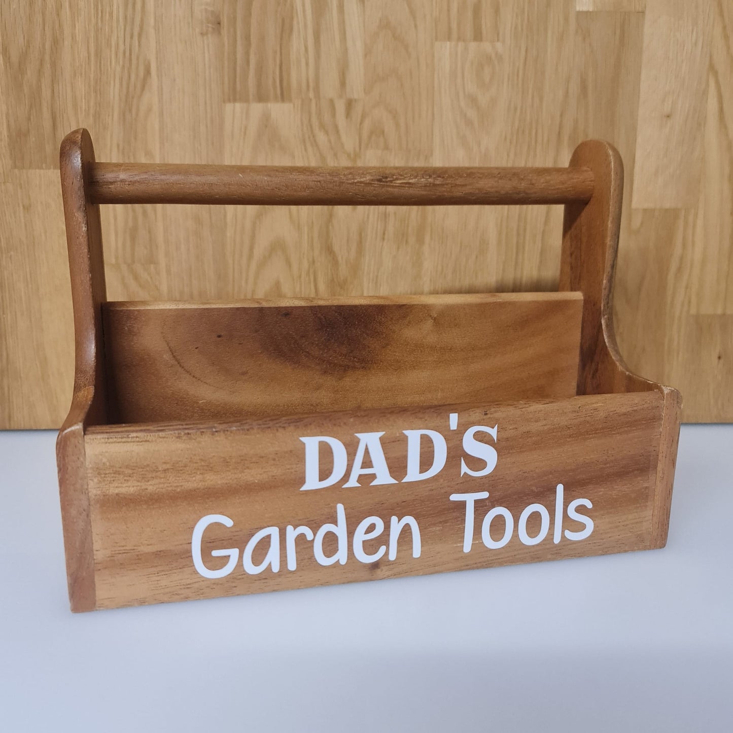 Personalised Solid Wood Garden Caddy Perfect for Father's Day - EXCLUSIVE WEBSITE ONLY PRICING