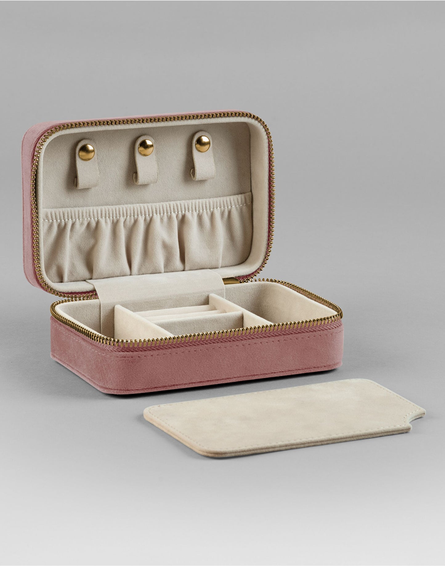 Luxury Velvet Travel Jewelry Box