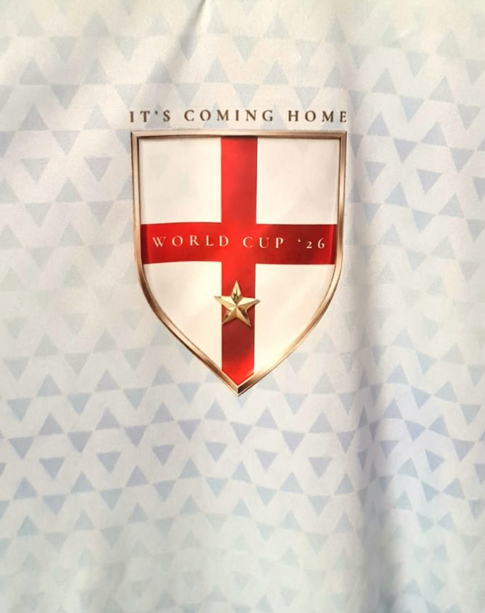 Personalised Retro England Football Shirt – It's Coming Home Edition