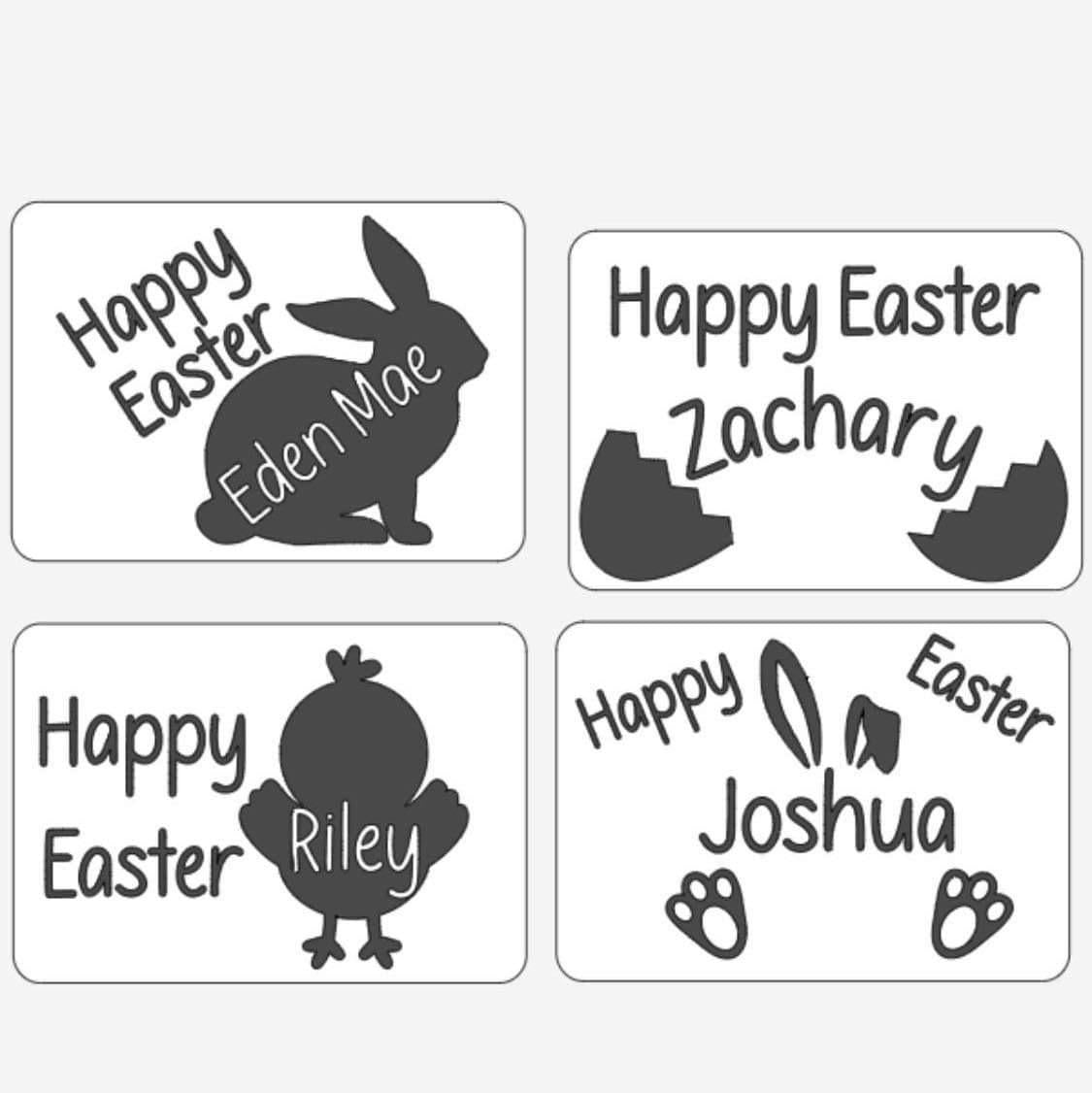 Personalised Easter Egg Boxes - Perfect gift wrapping for Cadbury Creme or Caramel Eggs