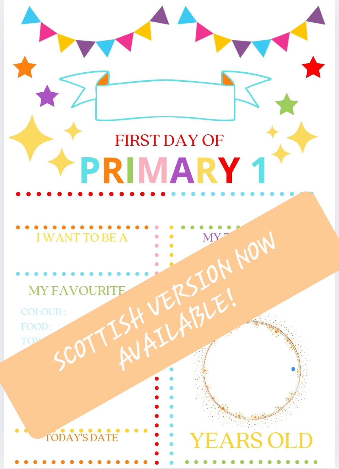 Personalised School Memory Book - A4 Size, perfect school and nursery keepsake for Nursery to Year 6