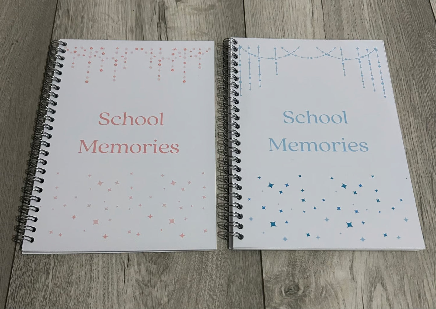 Personalised School Memory Book - A4 Size, perfect school and nursery keepsake for Nursery to Year 6