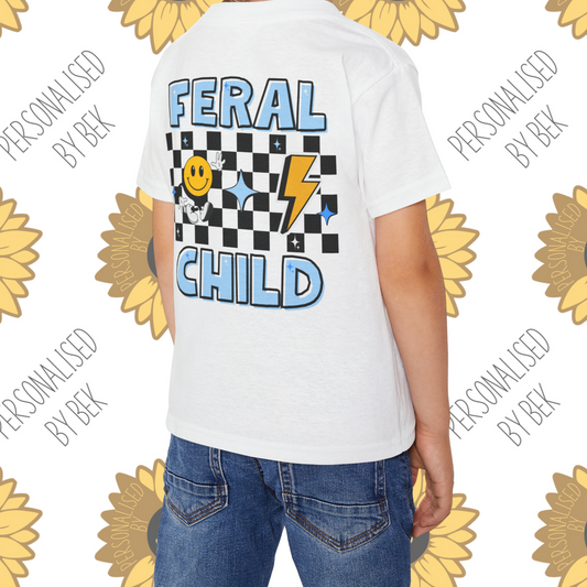 Feral Child Retro Kids T-Shirt