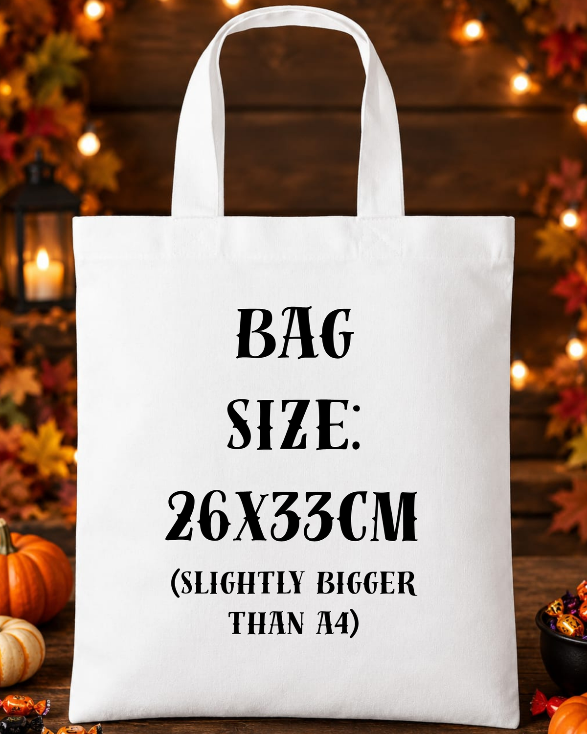 Personalised Halloween Trick or Treat Bag, Kids Zombie Boy Tote, Children's Halloween Shopping Bag, Custom Name Treat Bag