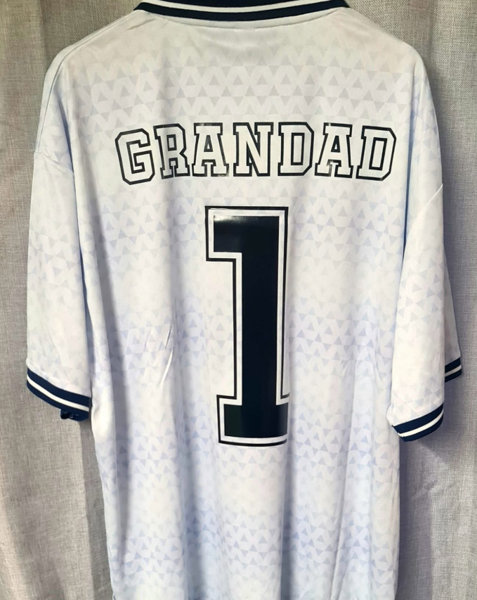 Personalised Retro England Football Shirt – It's Coming Home Edition