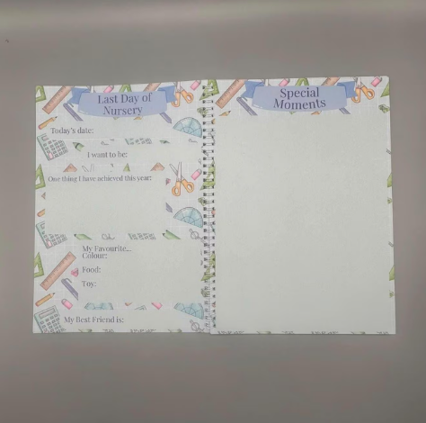 Personalised Deluxe School Memory Book | School Keepsake Journal | Back to School Memory Book | Nursery to Secondary School Memories