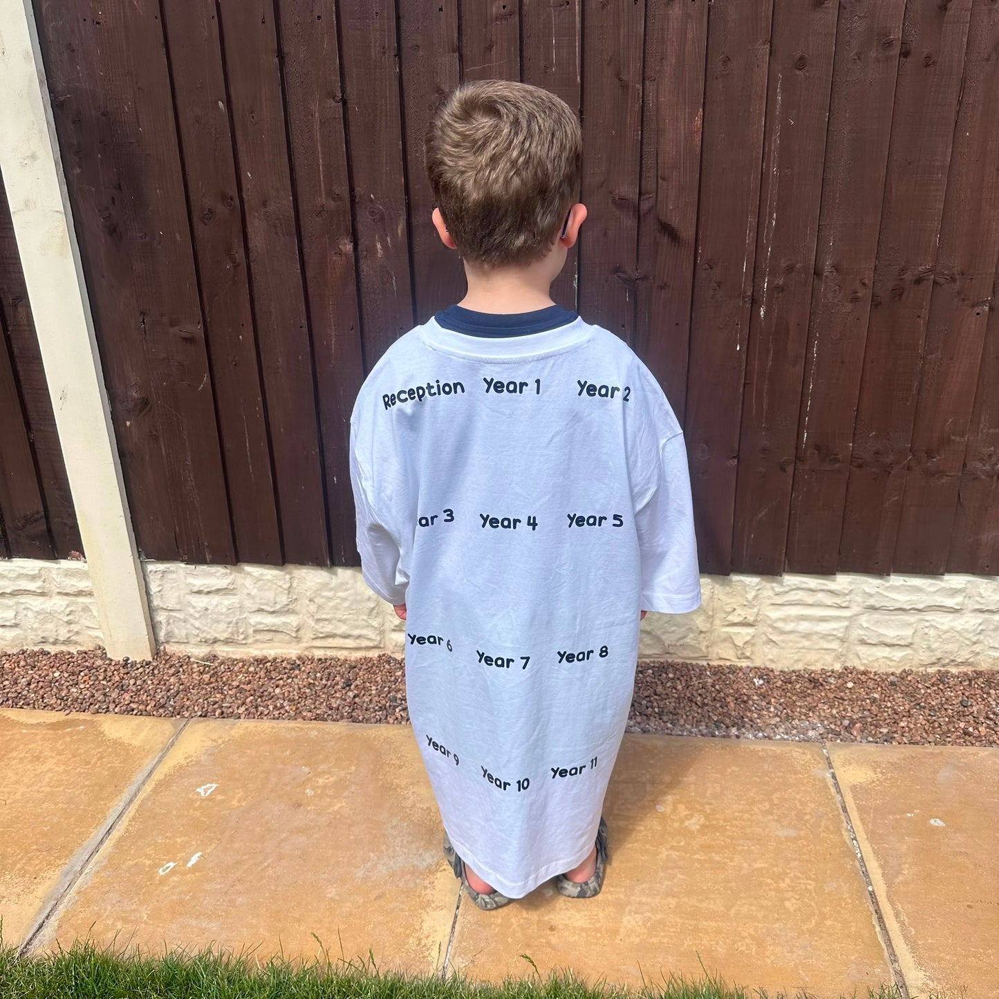 Personalised School Journey Handprint T-Shirt