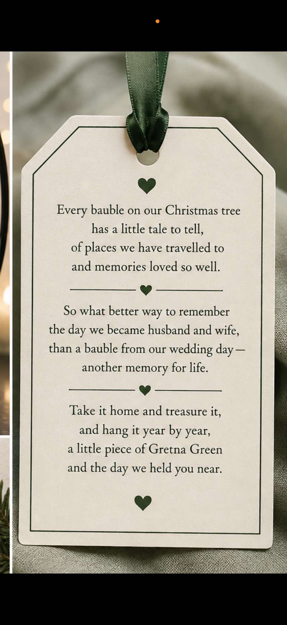 Bauble Tag